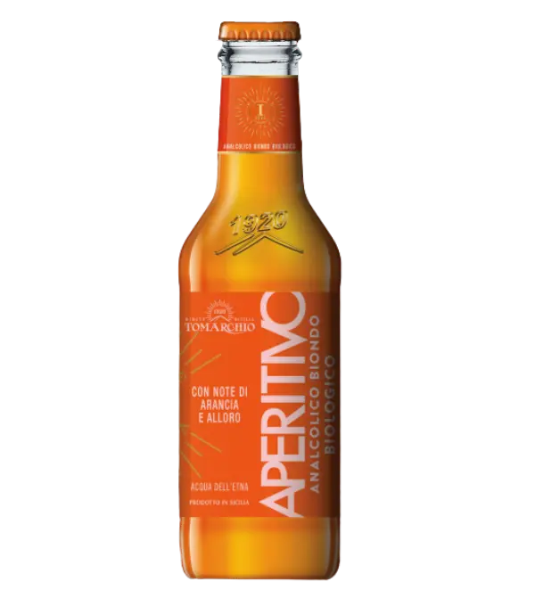 [1APBX24PV2] Aperitivo Biondo Bio 200ml * 24 Bottiglie Vetro -1APBX24PV2 