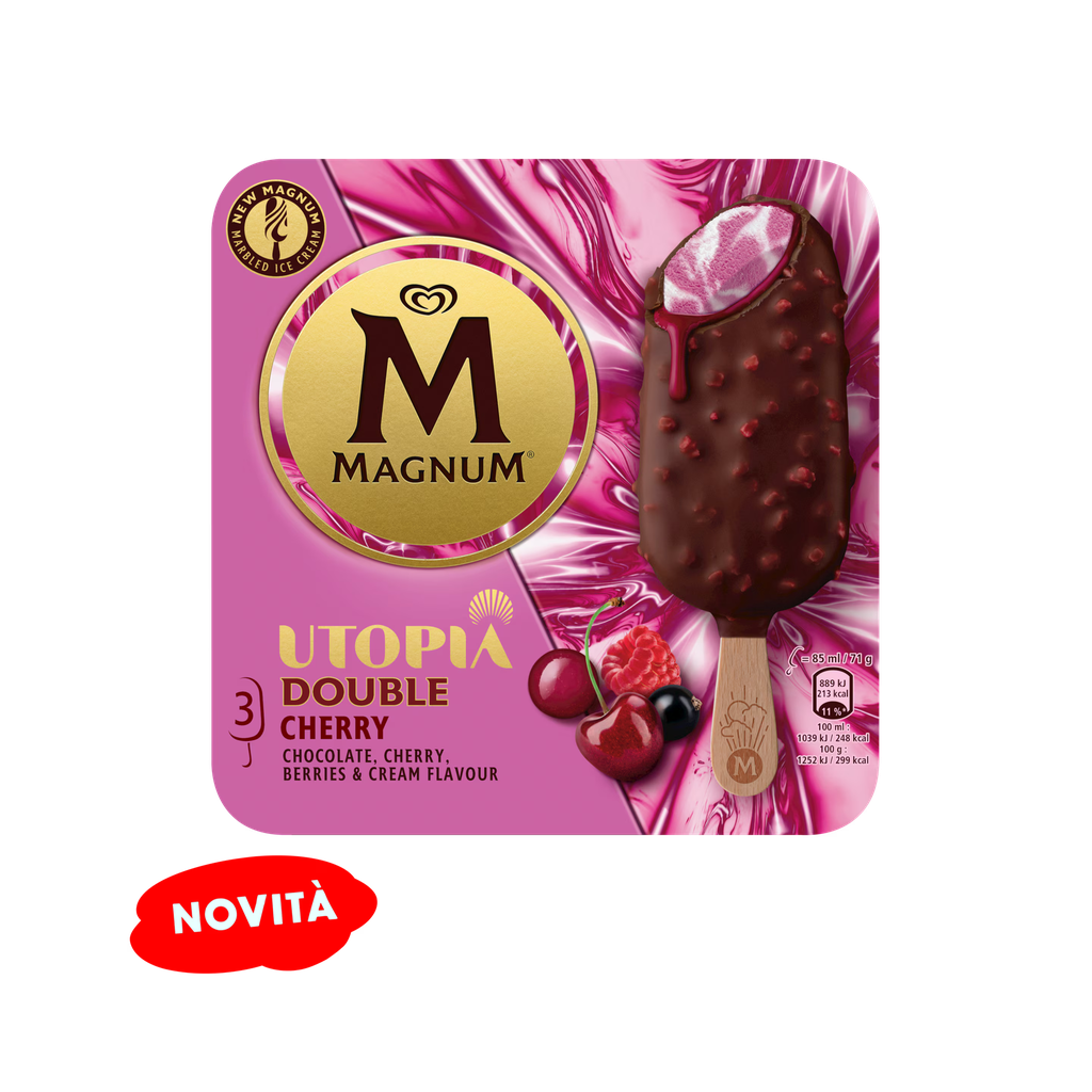 [66404] 66404 - MAGNUM DOUBLE CHERRY 20pz