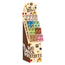 ESPMSP96 - Espositore da Terra Il Mio Snack Preferito in Sacchetti Assortiti 150g x 96pz