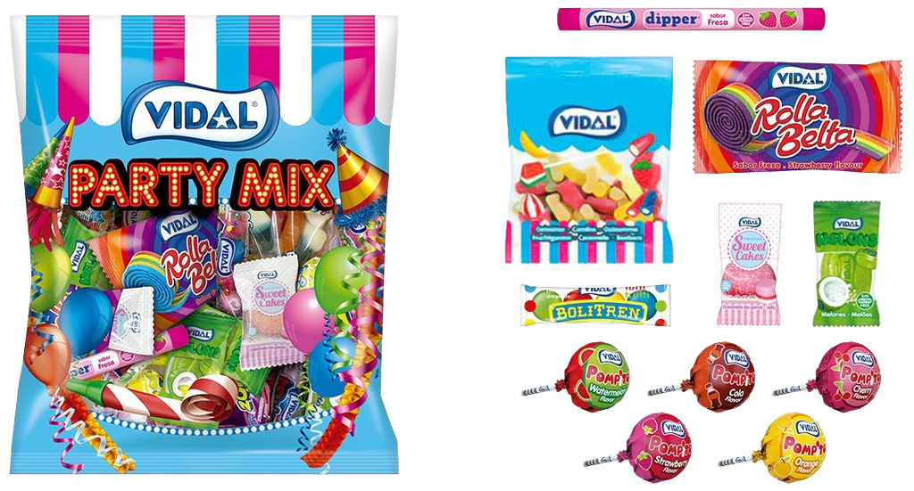 [1180506] 1180506-Party Mix-(150g/Bustina)(12Bustine/Box)