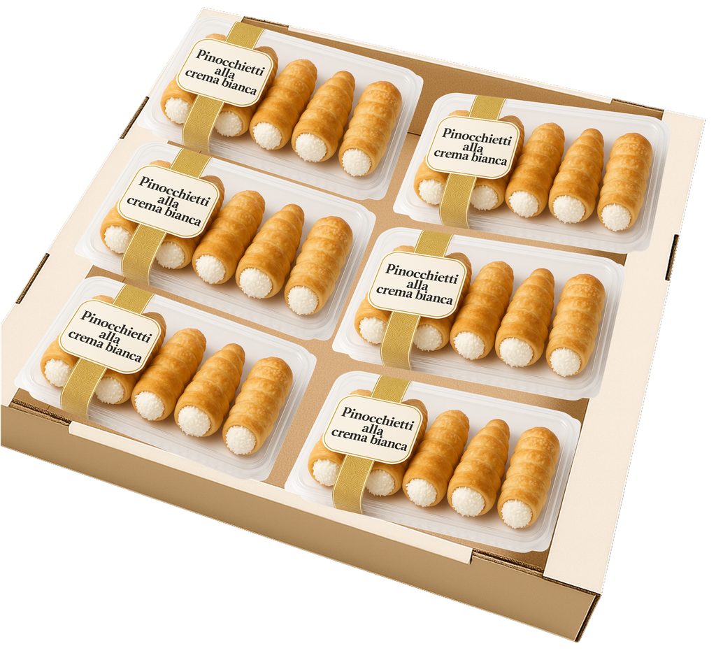 Pinocchietti alla Crema Bianca Artigianali 180g