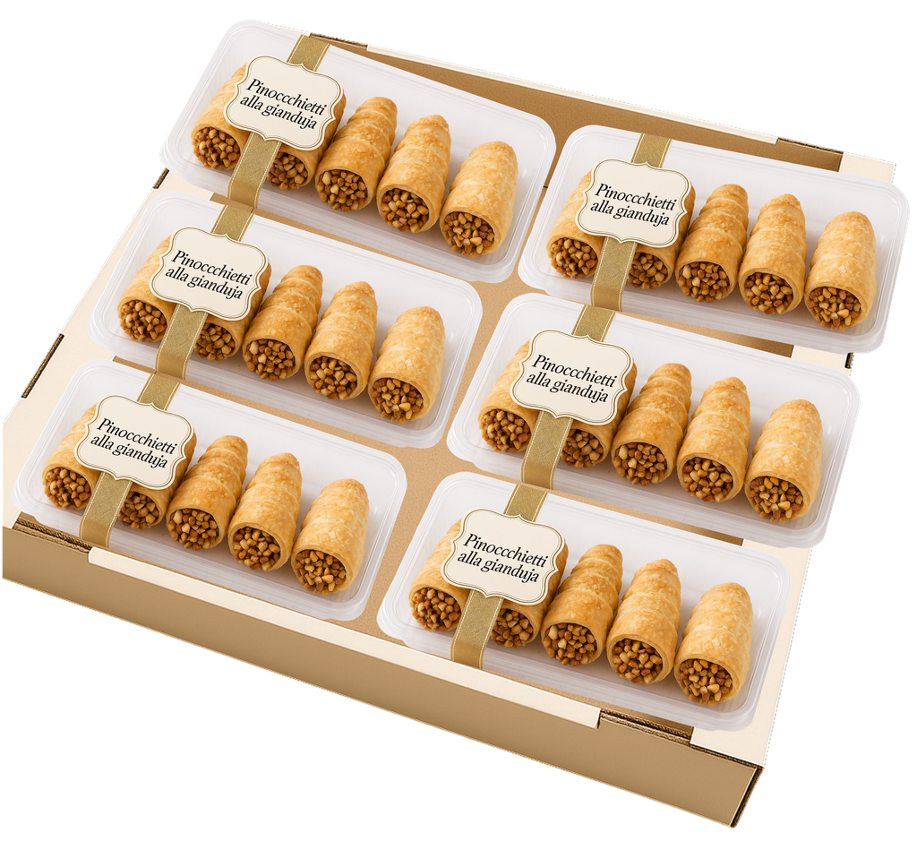 Pinocchietti alla Gianduia Artigianali 150g