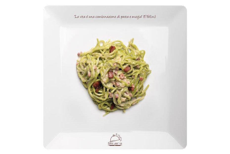 34172 - TAGLIOLINI VERDI SPECK E GORGONZOLA 4pz