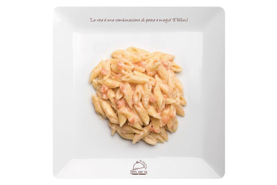 34180 - MEZZE PENNE AL SALMONE