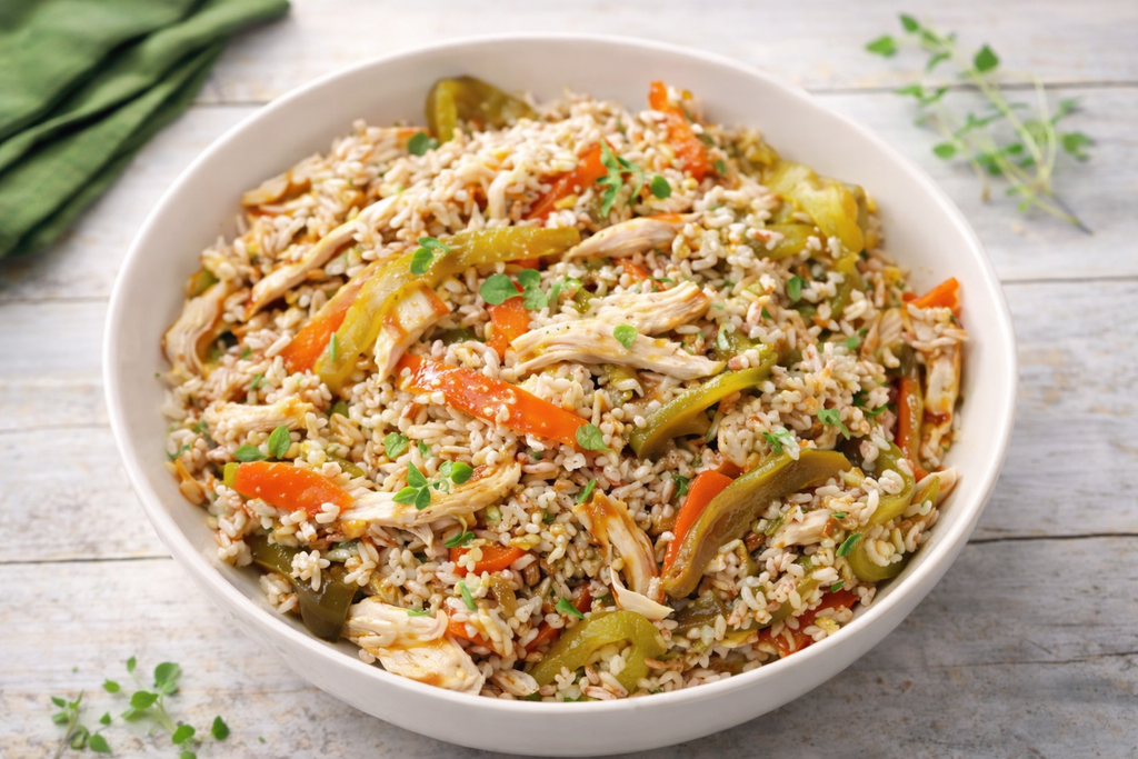 [85623] 85623 - INSALATA POLLO, CEREALI E VERDURE